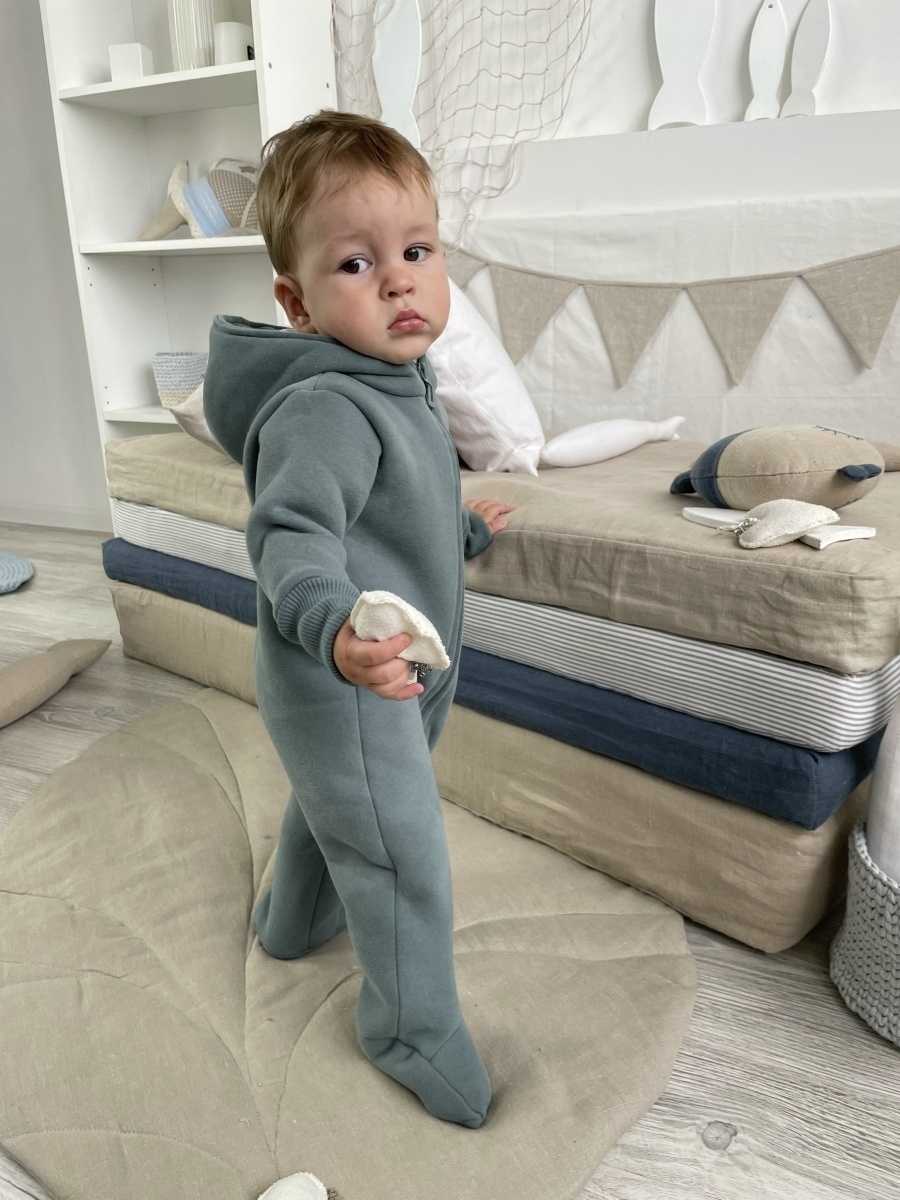 Утеплённый комбинезон Чарли (хаки)