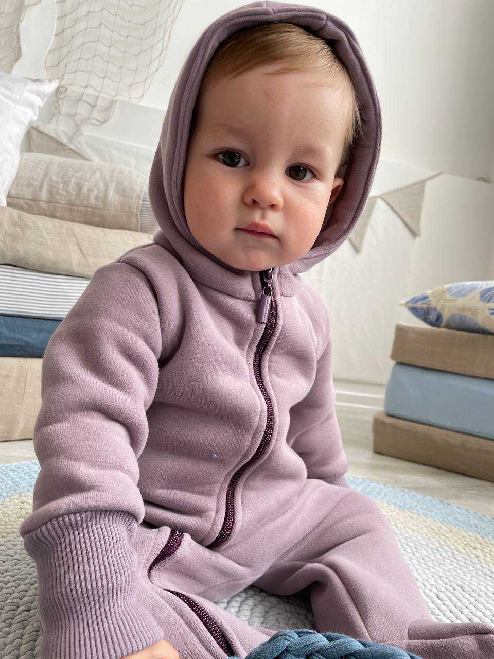 Демисезонный комбинезон Мишутка