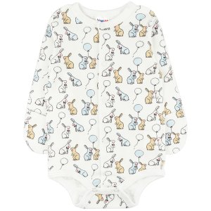 Боди для грудничка на выписку из роддома Зайки