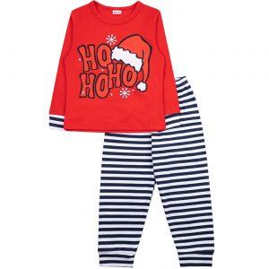 Детская пижама из 2-х предметов Дед мороз(зелёная) (Копировать)