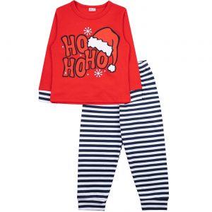 Детская пижама из 2-х предметов Дед мороз(зелёная) (Копировать)