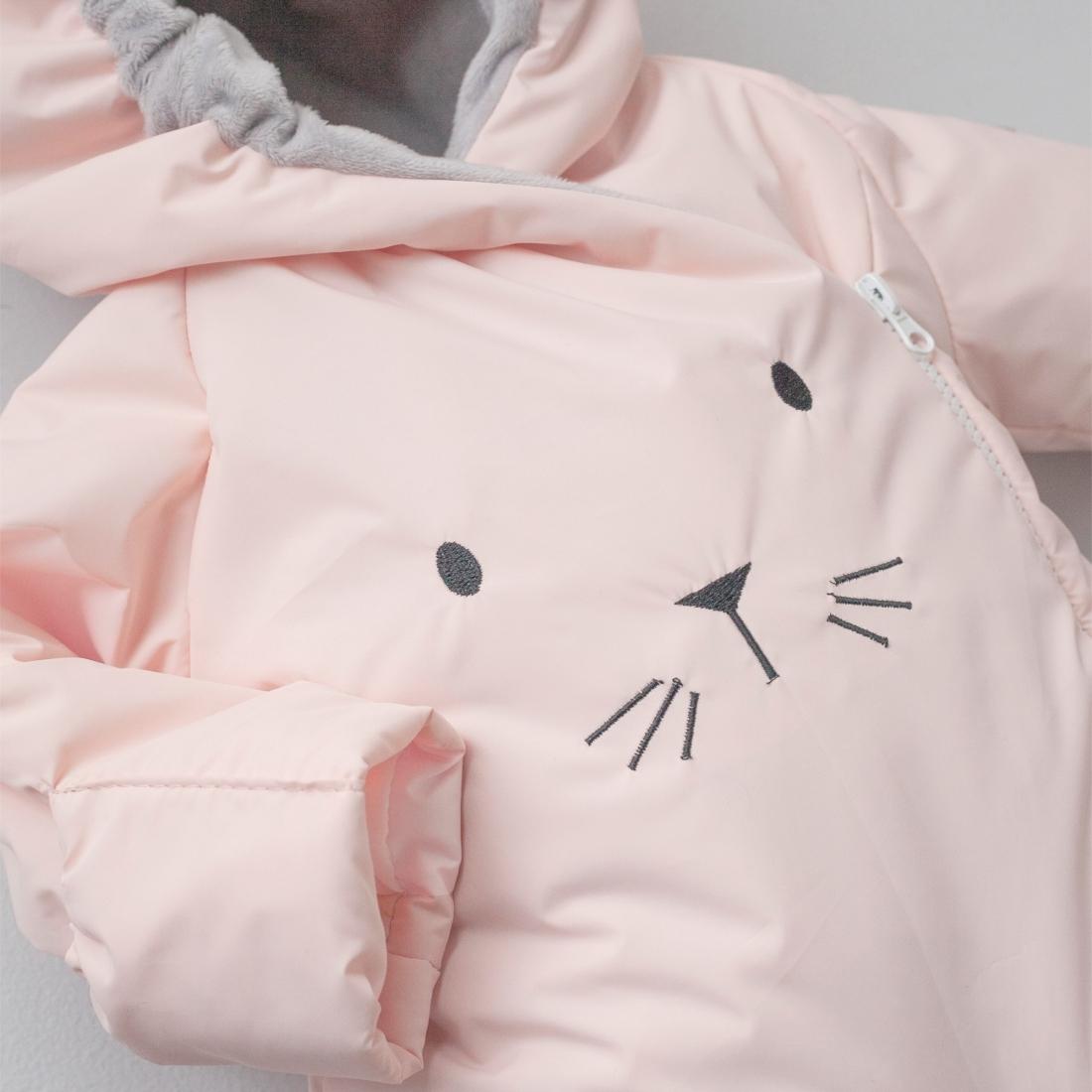 Демисезонный комбинезон Ушастик с закрытыми ножками (Копировать)