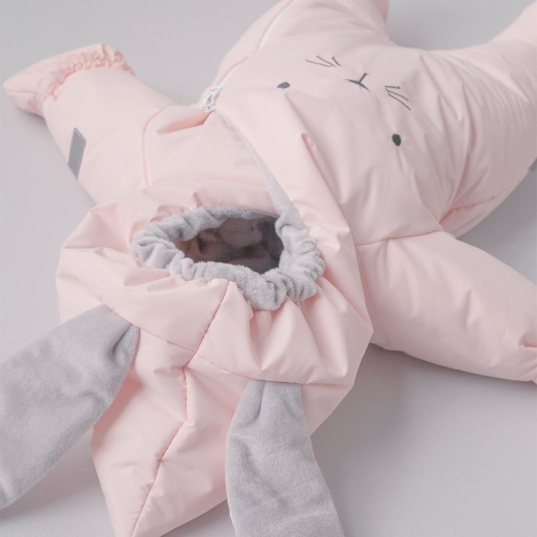 Демисезонный комбинезон Ушастик с закрытыми ножками (Копировать)