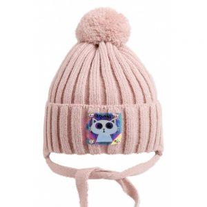 Детская шапка с ушками на завязках р.44-46 (Копировать)