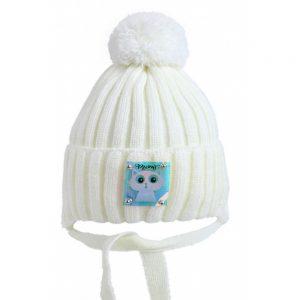 Детская шапка с ушками на завязках р.44-46 (Копировать)