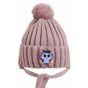 Детская шапка с ушками на завязках р.44-46 (Копировать)