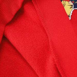 Толстовка с начёсом на мальчика Мишка в кепке